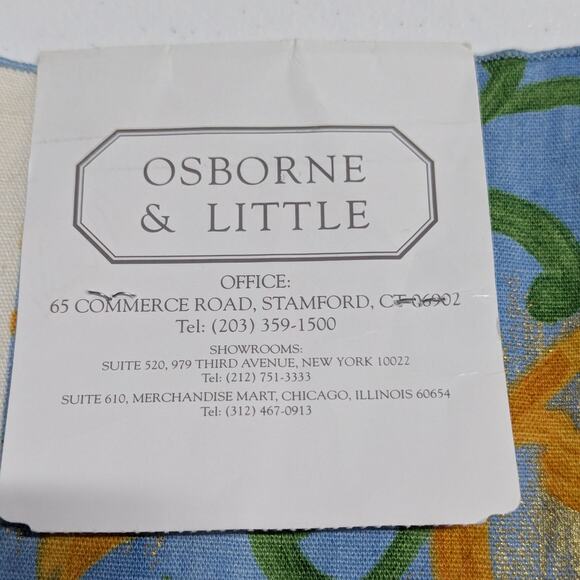 Vintage Osborne & Little Fabric Sample Designers Guild Sakumari Aripana F513-01 - Picture 3 of 4